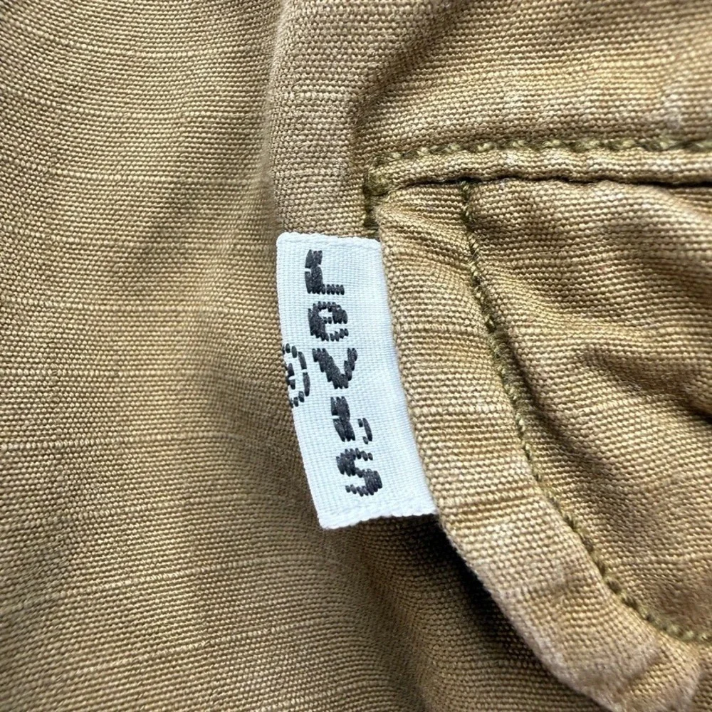 Levi's Cargo Shorts Mens 36 Brown Cotton Ripstop Multi Pocket Outdoor Casual